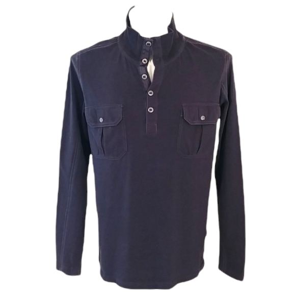 Kuhl Other - KUHL 3/4 Button Up Charcoal Long Sleeve Shirt S Small